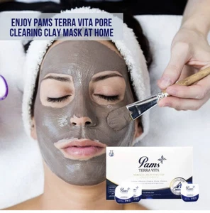 Natural Volcanic Clay Mask - Detoxifying, Exfoliating & Pore Minimizing 6 pods - Picture 1 of 7