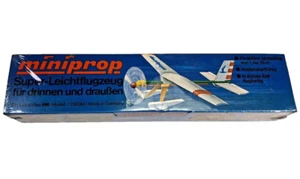 Miniprop Super Leichtflugzeug Flugmodell HK-Modell DGBM Retro Sammler NEU OVP - Bild 1 von 3