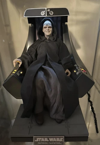 Hot Toys MMS468 Star Wars Emperor Palpatine Deluxe Version Action Figure Cover