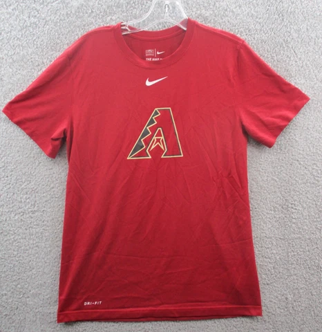 Arizona Diamond backs Dbacks MLB Nike Dri-Fit Running Training Shirt Small mens Cover