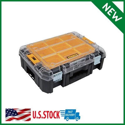DEWALT Caja de Herramientas Organizador de Almacenamiento Caja de Herramientas Portátil Estuche, Expansión TSTAK, Transparente Foto 1 de 4
