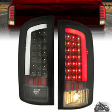 LED Tail Lights Brake Lamp Black For Dodge Ram 1500 2500 3500 2002 2003-2006