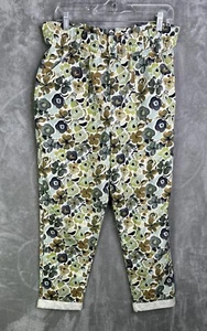Free Assembly pants Girls XXL 18 Paperbag floal print - Picture 1 of 10
