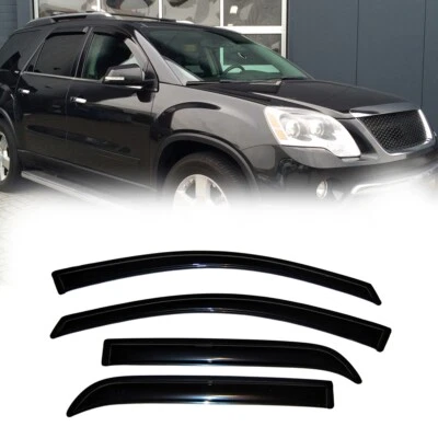 4pcs For 07-16 GMC Acadia/07-10 Saturn Outlook Sun Rain Window Visors Foto 1 de 2