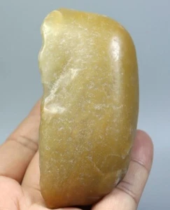 193g Natural Gold silk jade Rough Natural Quartz Crystal Jade Stone Specimen - Picture 1 of 21