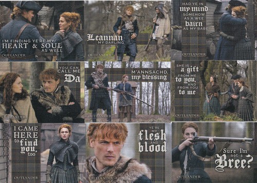 Outlander Season 4 Canvas Stock Variant Father & Daughter Set ALL 9 ...