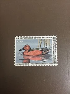 US RW52 Bundesentenstempel - neuwertig nie klappbar - sehr schöne 1985 Briefmarke - Bild 1 von 1