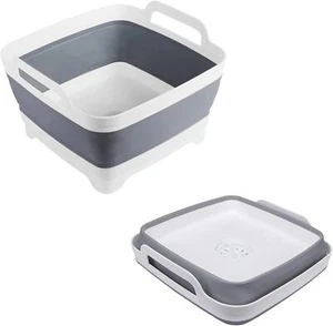 Dishpan For Washing Dishes9l Collapsible Dish Tub Portable Sinkwash Dish Basinfo - Picture 1 of 3