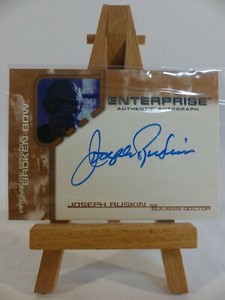 Joseph Ruskin as Suliban STAR TREK Enterprise Broken Bow Autograph Card BBA3