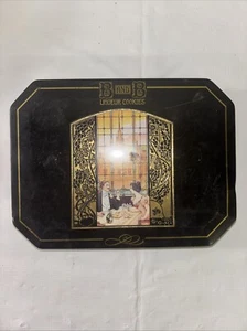 Vintage B und B Likör Kekse Blechdose 10,5"x7,5" (Benediktiner und Brandy) - Bild 1 von 11