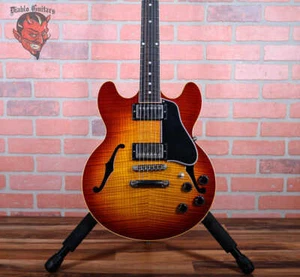 Gibson Custom Art & Historic ES-336 Flame Maple Top in Sunburst 1997 w/OHSC - Picture 1 of 17