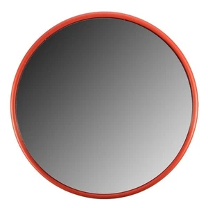 30cm/12'' Convex Mirror Wide Angle Driveway Viewing Distance Red 30cm Outdoor - Picture 1 of 12