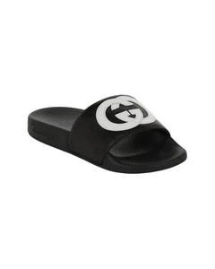 Gucci Interlocking G Leder Pantolette Damen Gr. 41 - Bild 1 von 10