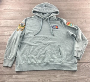 Sudadera con Capucha Parche Novedad The North Face Para Hombre Talla XXL Azul - Imagen 1 de 12
