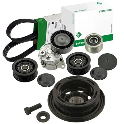 INA 6PK2260 Freilauf Rollen Satz Riemenscheibe für MERCEDES W204 W211 2.2 CDi - Bild 1 von 3