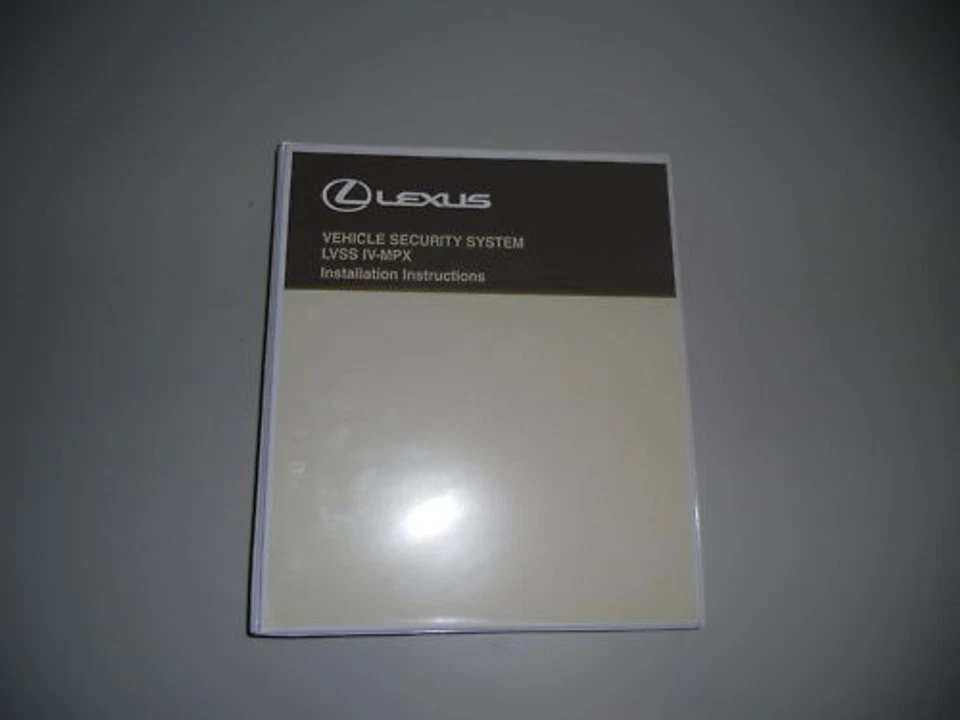Instrucciones de Instalación Sistema de Alarma Lvss Iv-Mpx Lexus Is 200 - Imagen 1 de 1