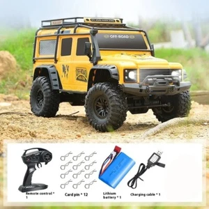 1/10 RC Double Pickup 4WD 4x4 2.4G Remote Control Rock Crawler Car Model RTR π― - Picture 1 of 12