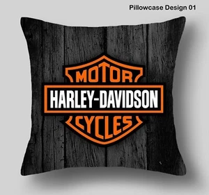 Harley-Davidson Motorrad Kissenhülle H-D U.S.A. Harley Davidson Bikes als Geschenk - Bild 1 von 10