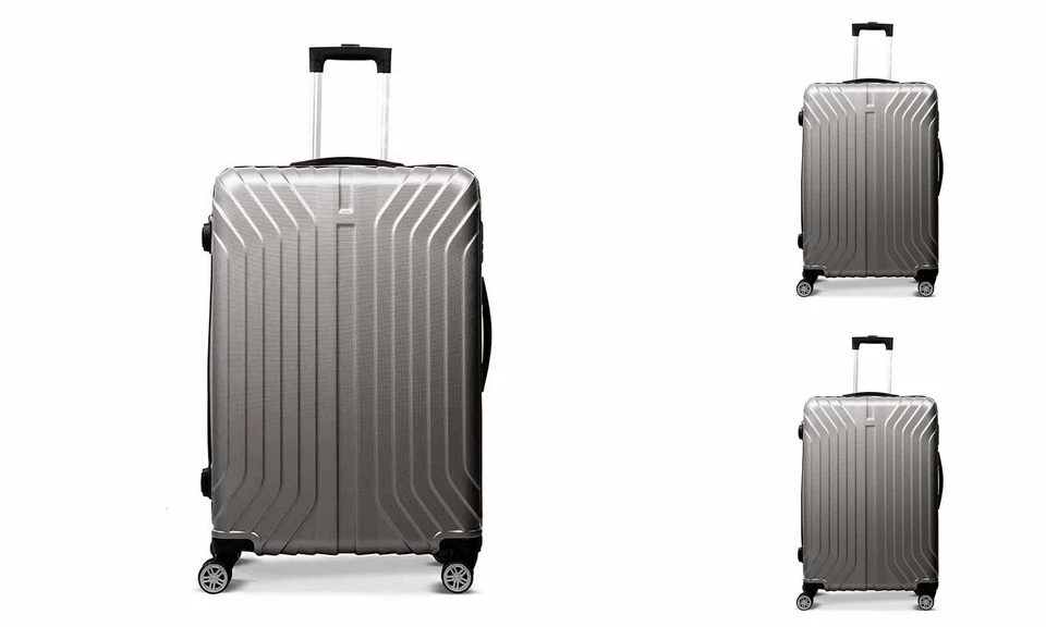 360 Grad Rollensystem - "vertical line" ABS Hartschalenkofferset Trolley Koffer - Bild 1 von 1