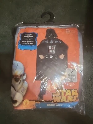 STAR WARS DARTH VADER CHILD'S Size MEDIUM HALLOWEEN COSTUME - Image 1 of 2
