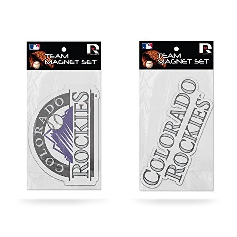 MLB Colorado Rockies 2-Pack Magnet Set Small Cover