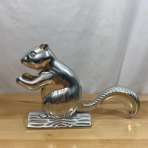 Ardilla Cascanueces Cascanueces Mecánico Aluminio Fundido Color Plata Figura - Imagen 1 de 7