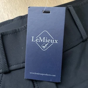 Neue Le Mieux Reithose Demi Pull On Bregging Full Seat Größe 40 schwarz - Bild 1 von 12