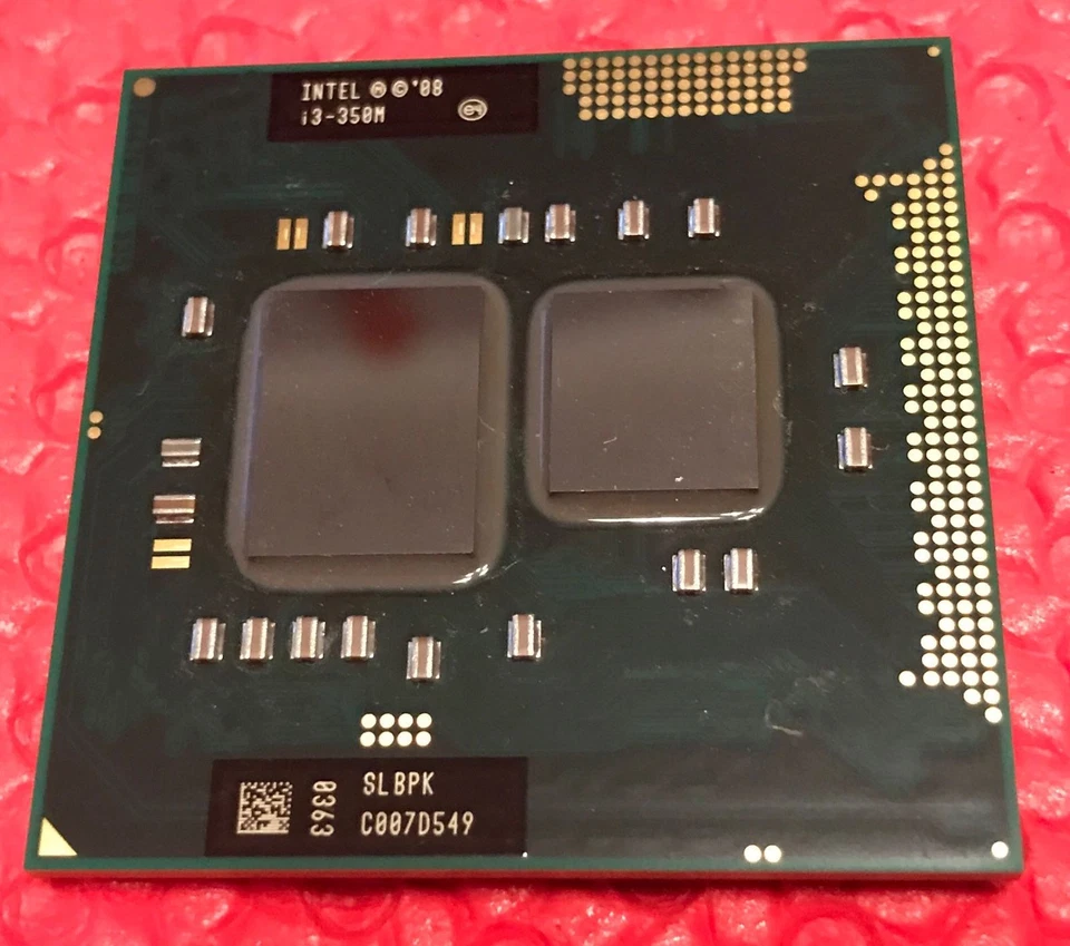 CPU Intel Core i3 Mobile 2.267 GHz 3 MB | SLBPK | i3-350M - Immagine 1 di 1