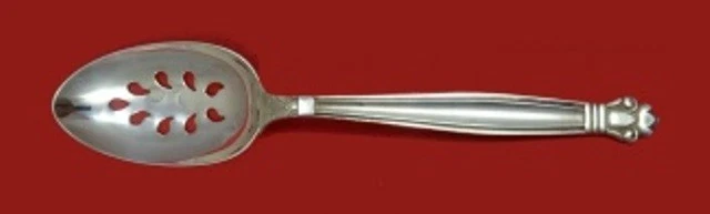 Copenhagen by Manchester Sterling Silver Serving Spoon Pcd 9-Hole Custom - Image 1 of 1