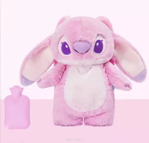 ⭐Lilo & Stitch Wärmflasche Kuscheltier Pluschwärmflasche Blau 500ML NEU DE🎁 - Bild 1 von 4