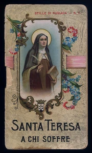 libretto s.lega-serie STILLE DI RUGIADA N.11 S.TERESA A CHI SOFFRE - Imagen 1 de 1