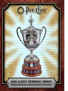 2008-09 OPC Trophy Card AWDVL King Clancy Memorial Trophy - Picture 1 of 2