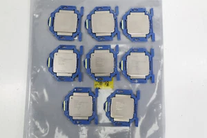 LOT of 8 INTEL XEON E5-4655 V3 6-CORE 2.90GHZ 30MB 9.6GT/S 135W CPU PROCESSORs - Picture 1 of 3