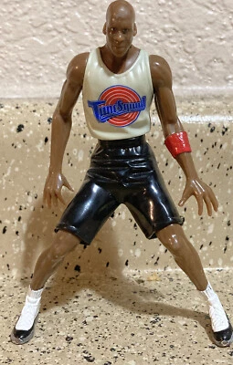 Figura de acción de colección 1996 Michael Jordan Space Jam Tune Squad Looney Tunes NBA Foto 1 de 4