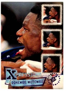 DIKEMBE MUTOMBO 1995-96 Topps Stadium Club #351 (ex-mt) Denver Nuggets - Imagen 1 de 2