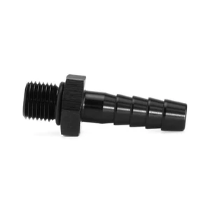 HEL Aluminium M10 x 1.00 Male to 5/16" (8mm) Hose Barb Adapter - Picture 1 of 5