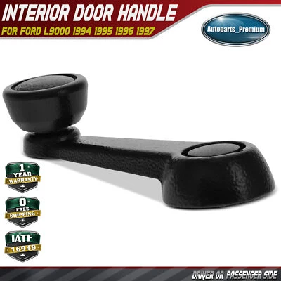 Novo cabo de manivela de janela de caminhão preto para motorista ou passageiro para Ford L9000 1994-1997 - Imagem 1 de 4