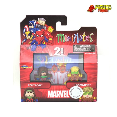 Marvel Minimates TRU Toys R Us Wave 13 X-Factor Rictor & X-Force Boomer Cover