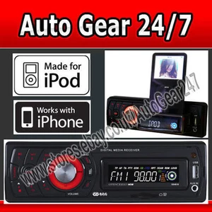Car Apple iPod iPhone Player Unit with USB, MP3 3.5mm Auxiliary in & AM FM Radio - Picture 1 of 1