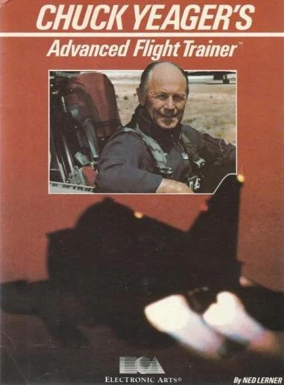 Chuck Yeager's Advanced Flight Trainer Game Manual ONLY 42 pages 1987 Electronic - Image 1 of 1
