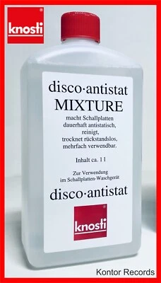1L Reinigungsfluid Mixture Knosti Disco-Antistat NEU Schallplattenreinigung - Bild 1 von 2