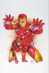 Litografía firmada Josh Barton 12X18 - Vengadores - Ironman #36 de 250 - Imagen 1 de 1