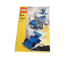 Lego X-pod Blue Instruction Manual 4347 Auto Pod NO PARTS 7719 - Picture 1 of 2