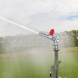 2" 360° Rain Spray Gun Adjustable Impact Sprinkler Large Area Water Irrigation - Picture 1 of 14