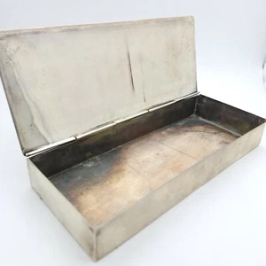 Ornare Sterling Silver Money Treasure Jewelry Trinket Box Mexico 8.5' Inch - Picture 1 of 12