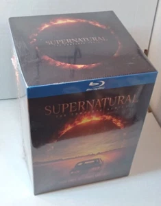 Supernatural Complete Series (Blu-ray) NEW (Sealed)-Box Shipping with Tracking - Picture 1 of 11