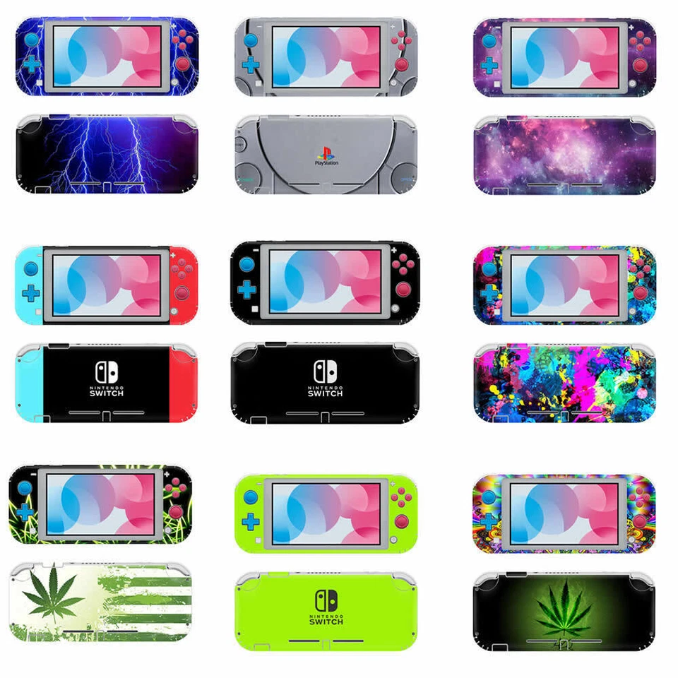 For Nintendo Switch Lite Console Skins Decal Sticker Wraps Vinyl Covers FULL SET - image 1 of 1