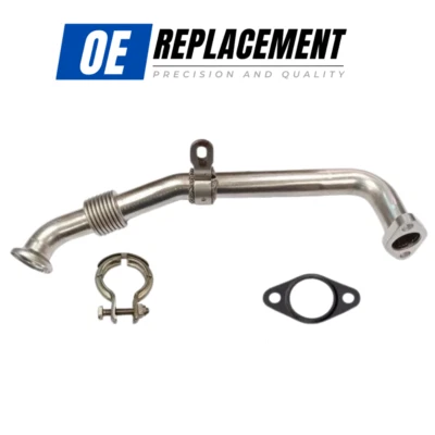 USAPARTS PIPE EGR AVEC KIT DE SERRAGE CHRYSLER VOYAGER IV 2.5 CRD, 2.8 CRD 1999 - 2008