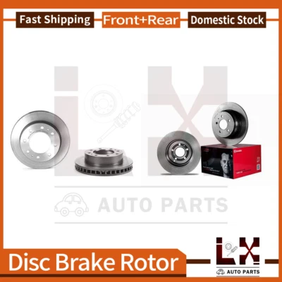 Brembo 4 Front Rear Brake Rotor Fits Chevrolet Silverado 1500 HD 6.0L - Image 1 of 4