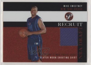 2003-04 Topps Pristine Recruit Relics Mike Sweetney #PR-MS Rookie RC